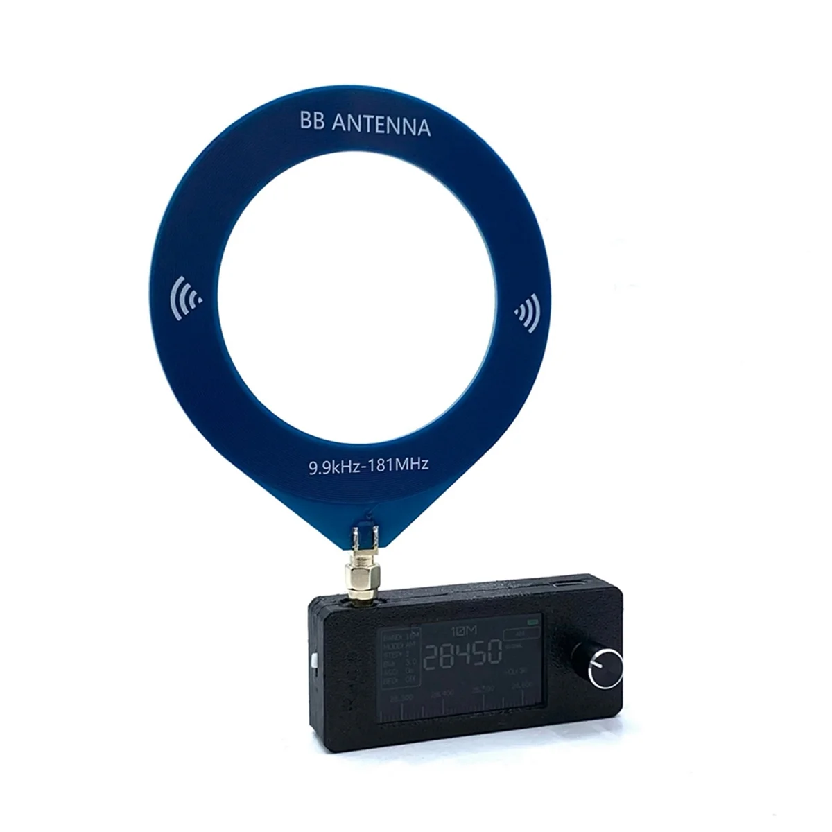 Einzigartig! 9,9 kHz-181 MHz SMA-Schnittstelle Mini-Loop-Antenne im Taschenformat SI4732 Radio, Empfänger, Mini-Radio