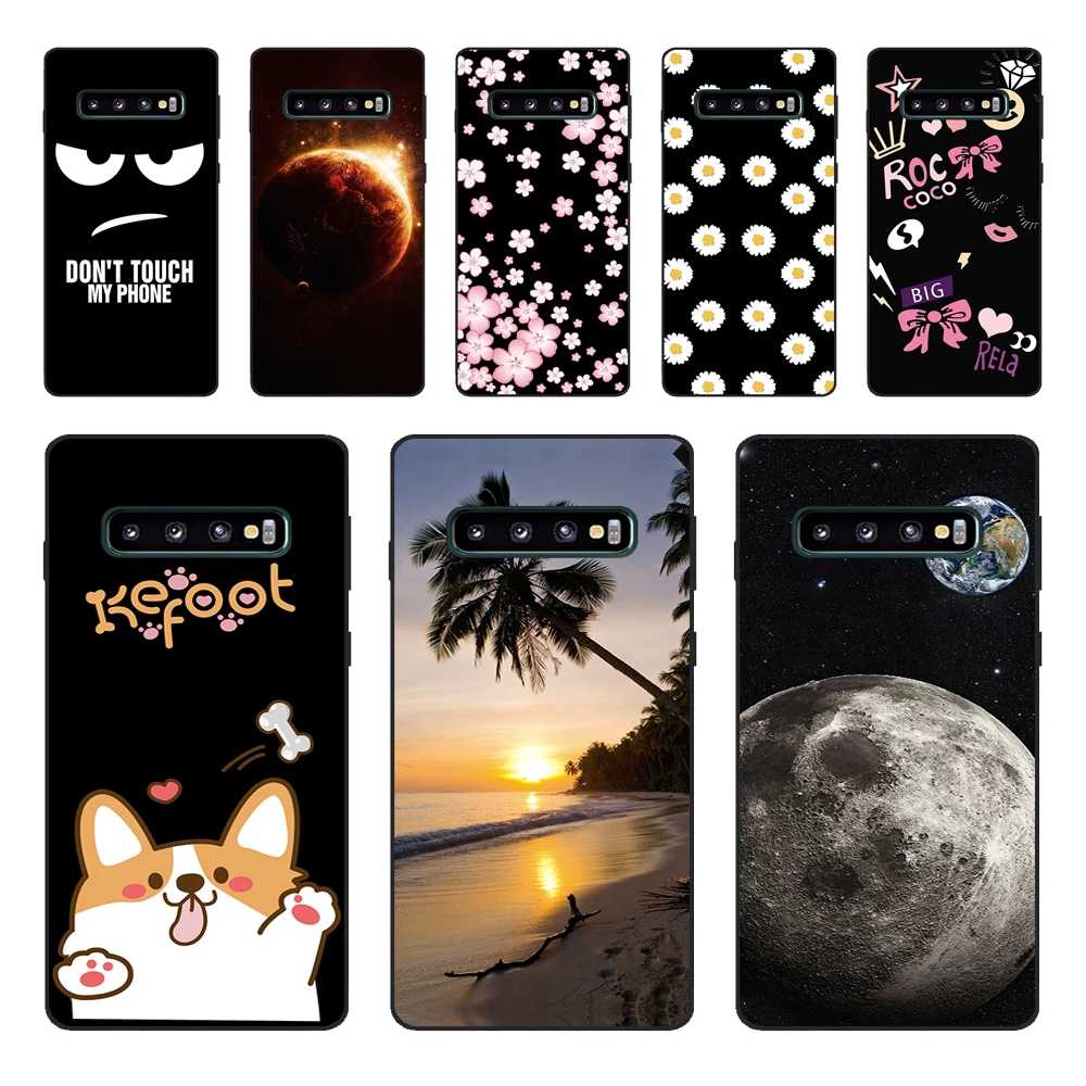 For Samsung Galaxy S10 Plus Case S 10 S10E Cute Soft Back Case For Samsung Galaxy S10 Lite S10e S10 5G Silicon Phone Cases Coque