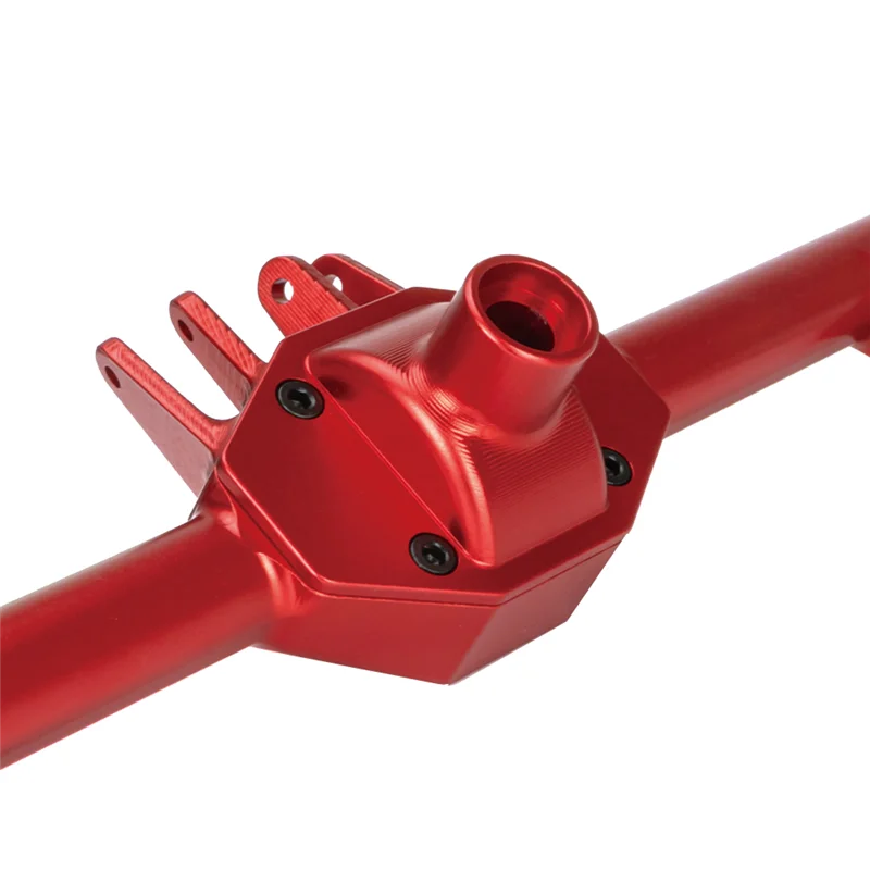 B78B-CNC Metalen Achteras Behuizing Voor 1/10 Losi Baja Rey 4WD Desert Off-Road Truck Upgrade Onderdelen