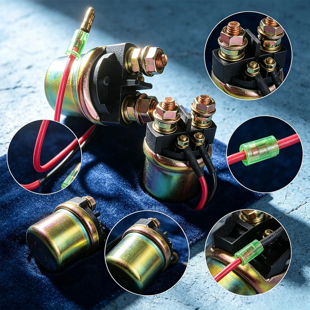 1/2/4pc 12v Starter Relay for YAMAHA Jet Skis PWC GP1200R 1176cc WAVE RUNNER 1997-01 MERCURY OUTBOARD 15E 4-Stroke 15HP 98 02-06