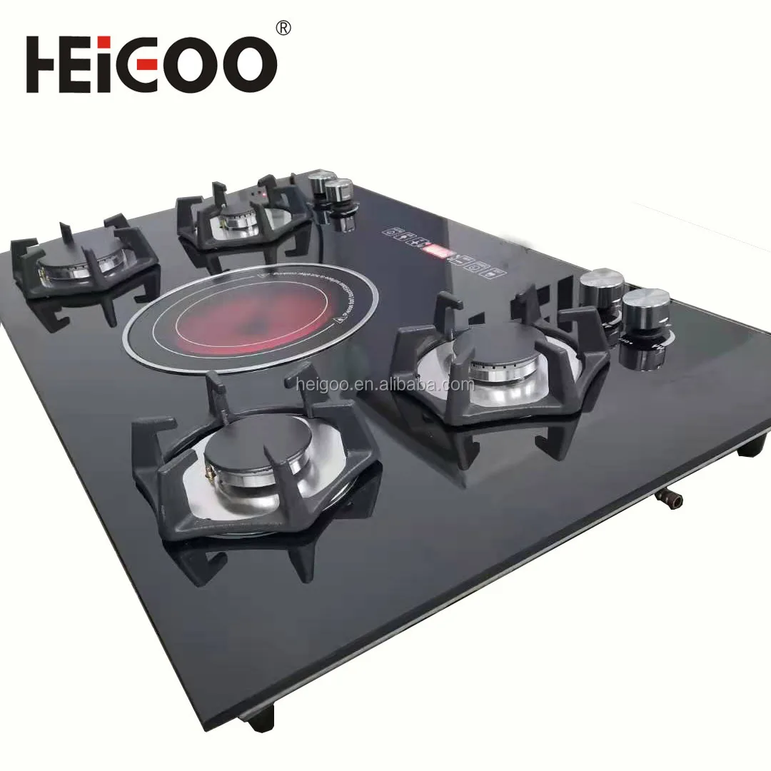 

Портативная и встроенная инфракрасная керамическая плита высшего качества, газовая плита для сжиженного нефтяного газа и NG, автоматическая газовая плита