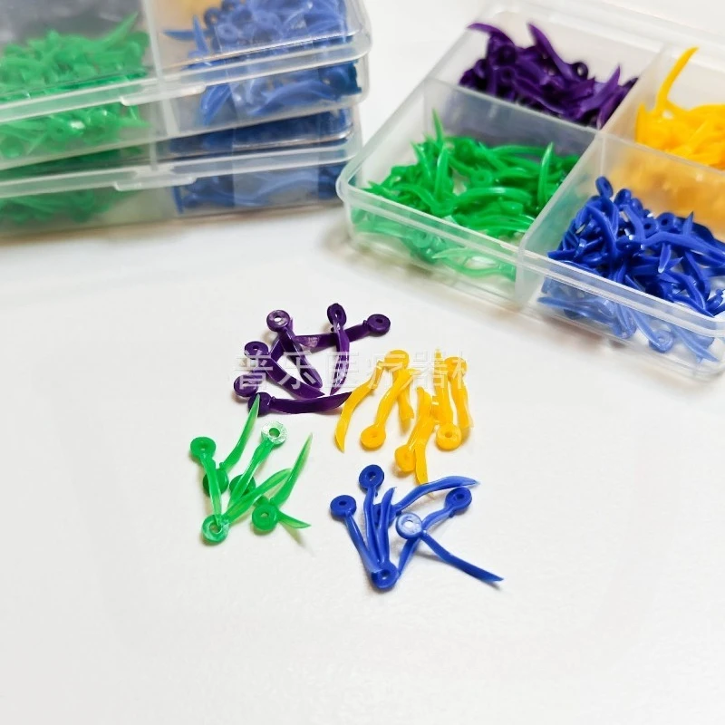 Lab Plastic Gap Wedge Teeth Wedge Set Lab Auxiliary Tool Wedges 200pcs/box s s