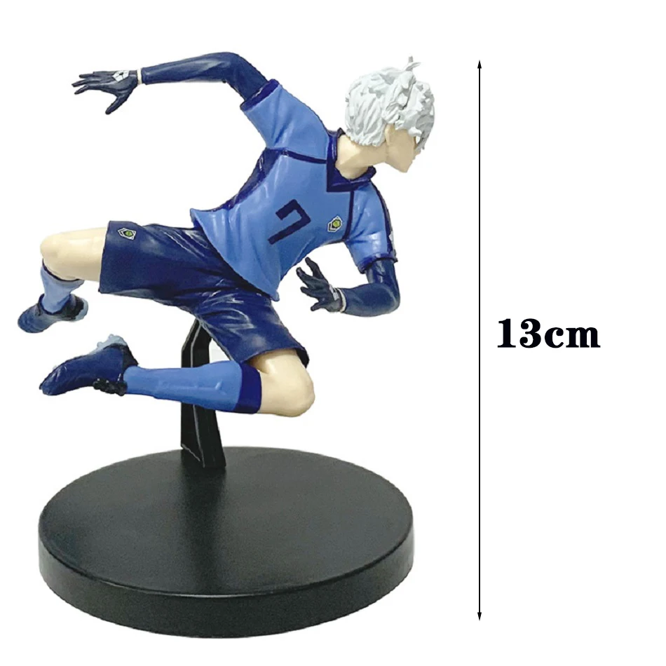 Heiß begehrte Anime BLUE LOCK Animation Version Blue Forbidden Zone Idol Figur Itoshi Nagi Nr. 10 PVC Modell Ornament Sammlerstück Spielzeug Geschenk – Detail 20