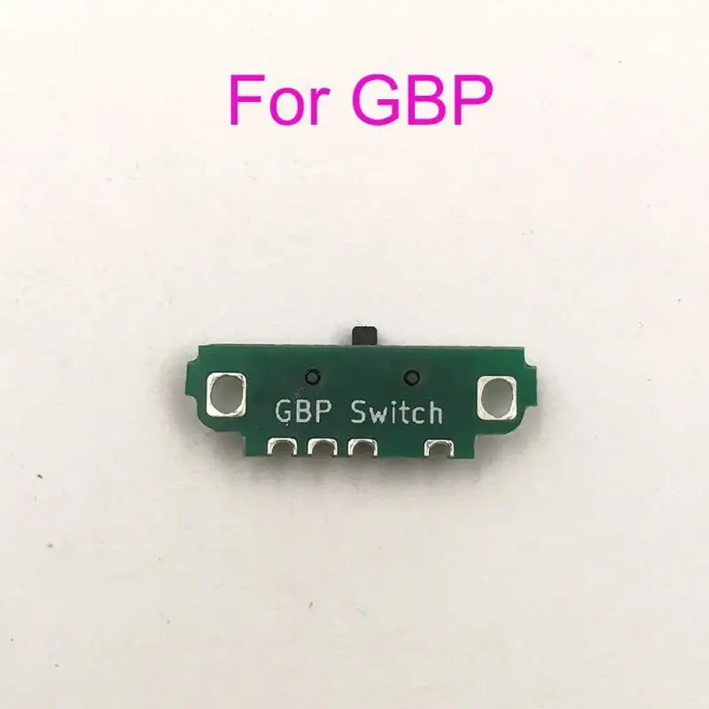 Para/GBC/GBP/SP Power ON OFF Botão interruptor de alimentação para Game Boy Advance Color Pocket SP Games Console
