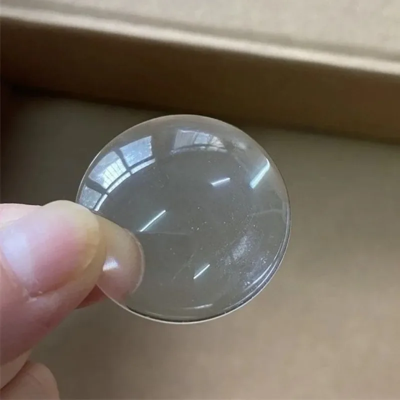 2PCS Diameter 32/35mm Plano Convex Lens Optical Glass Magnifying Lenses for DIY
