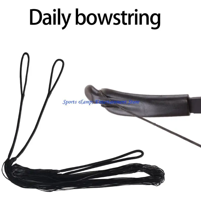 G7NF 2 Stück traditionelle Recurve-Bögen-Sehne, 52-Zoll-Bogen-Sehnenersatz für traditionelle Recurve-/Langbögen und – Detail 4