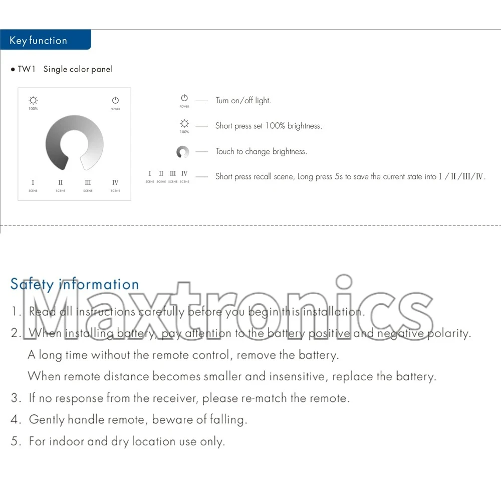 Tuya WiFi RF AC Triac Dimmer S1-B(WT) LED Controller Push Switch Smart Life R11/RT6 Wireless Remote Smart Home Alexa Google Home