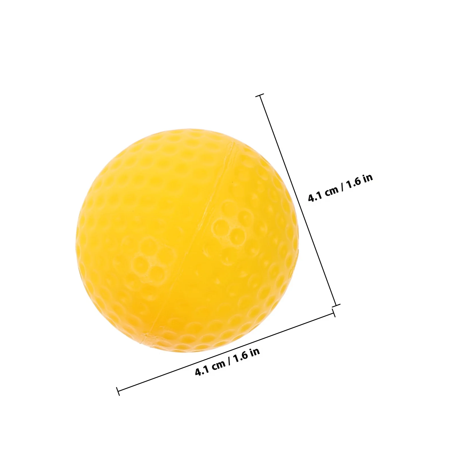 Balles creuses d'entraînement de Golf professionnelles, 16 pièces, balles d'entraînement colorées pour le développement des compétences et les loisirs