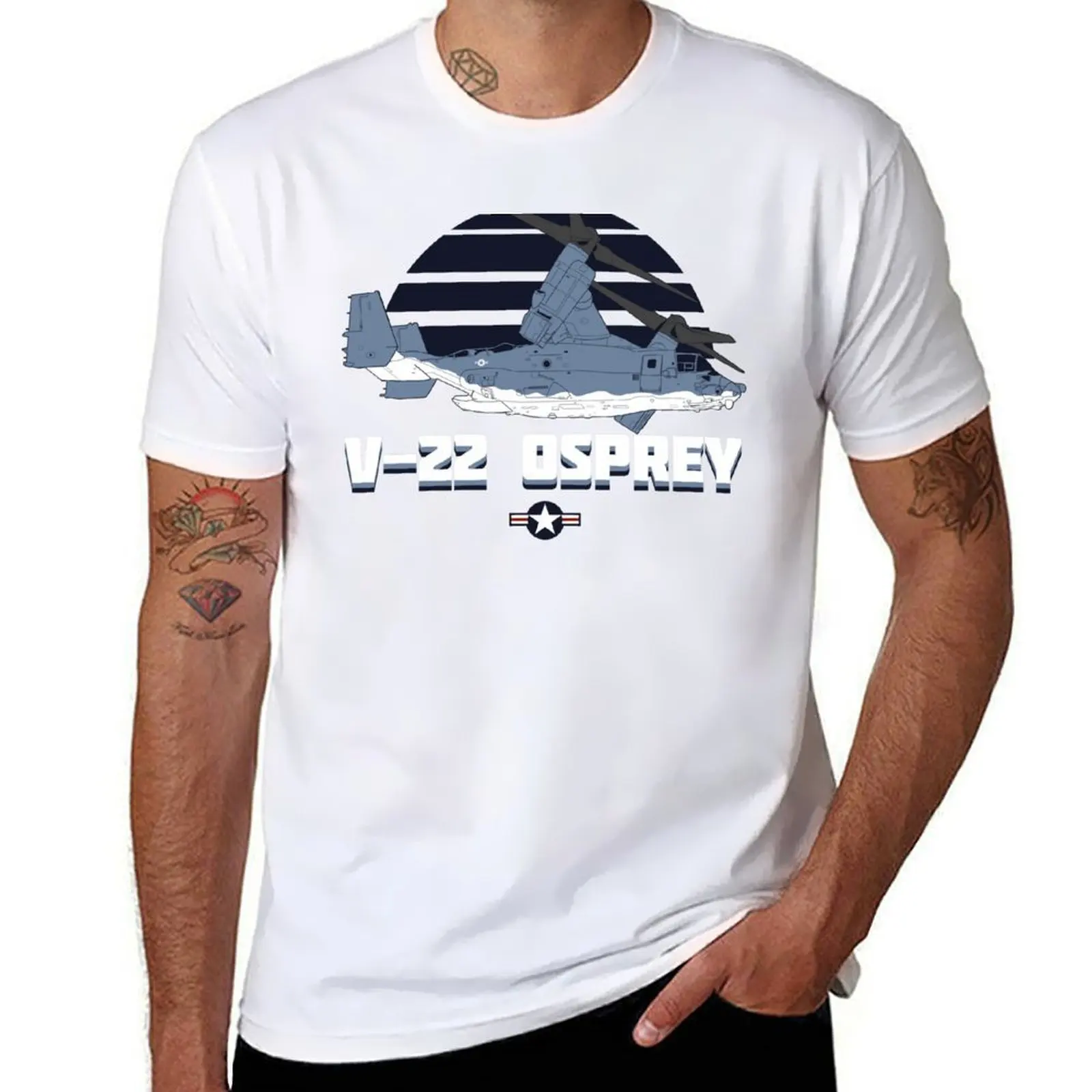 

V-22 Osprey T-Shirt t shirts for man graphic tees man t shirt cotton high quality T-Shirt
