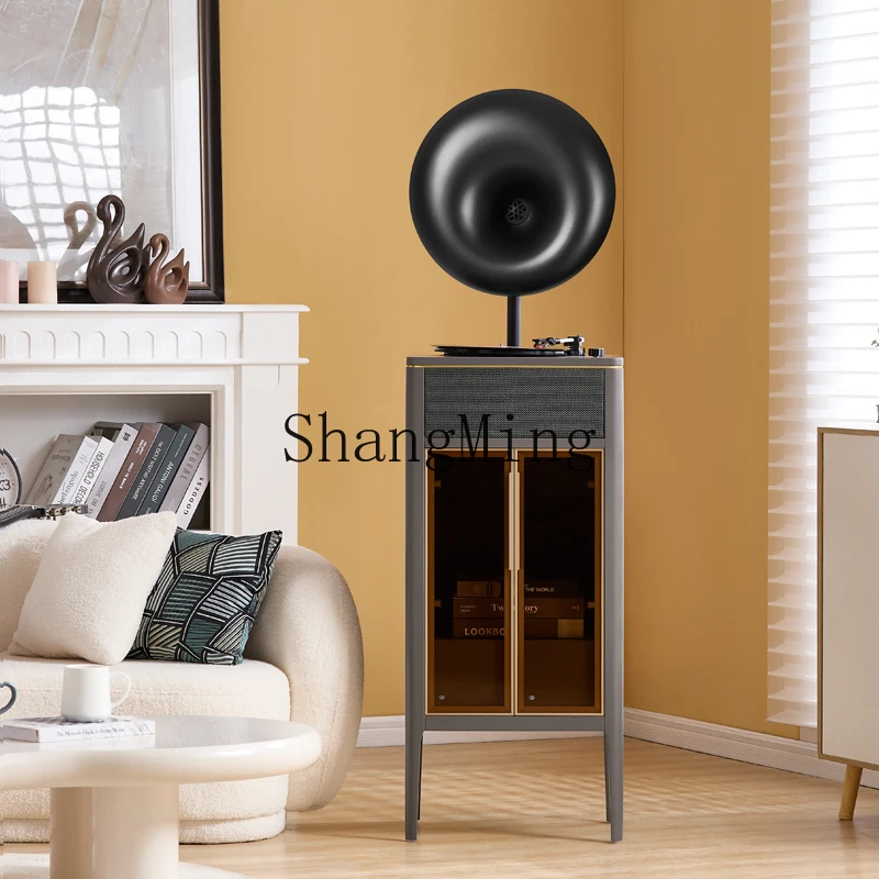 

S new vinyl record player modern advanced phonograph bluetooth audio all-in-one record player