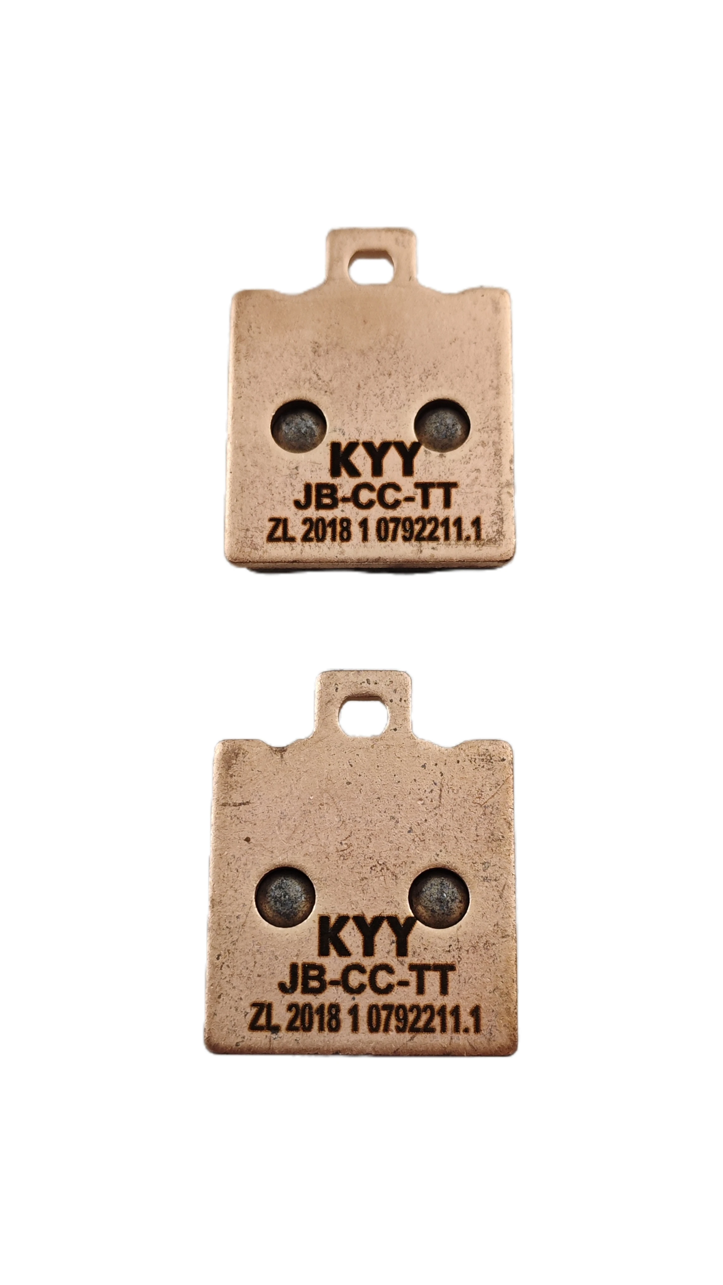 KYY Motorcycle Sintered Brake Pads High Performance Set of 1 Pair for Enhanced Braking Efficiency