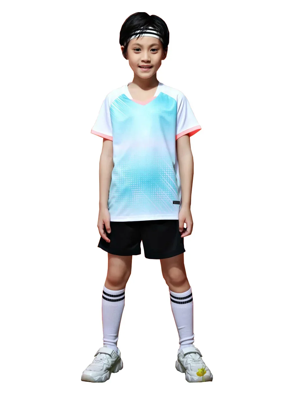 Football Jersey Kids Personalized Soccer Jerseys Set Custom Soccer Survetement Breathable Football Shirts Uniform For Boys Girls