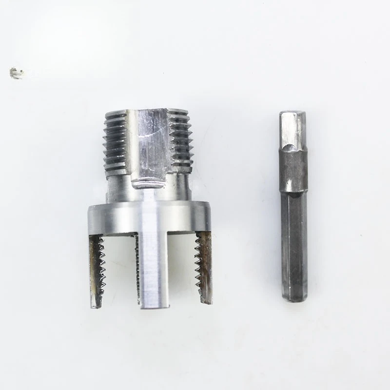 6-Point PVC Pipe Thread Kit Internal and External Threads Quick Threads Taps Pipe Threaders Water Tapping Tools