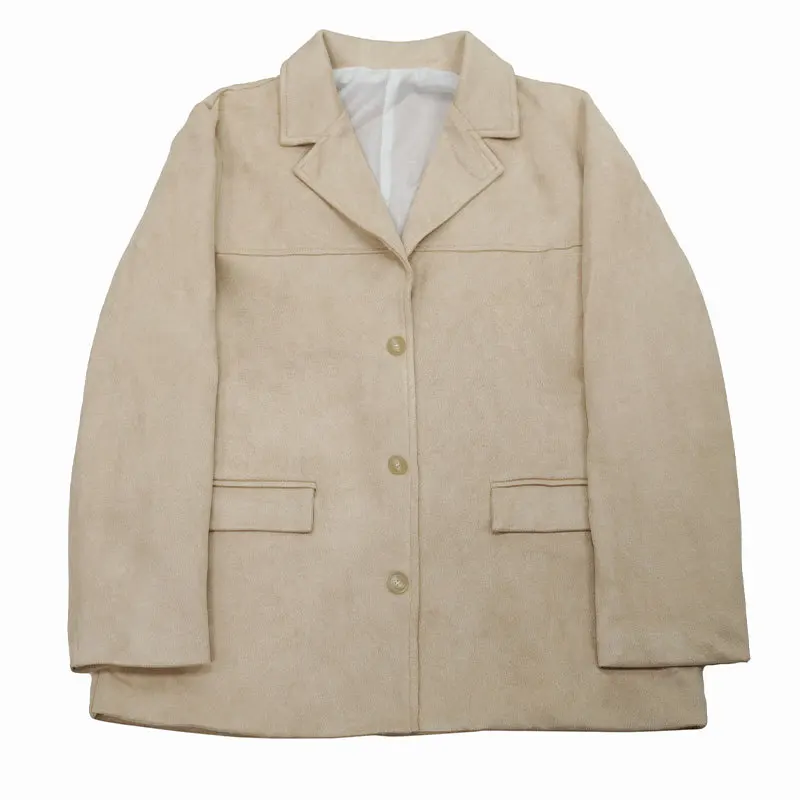 

Women's Suit, Casual Style, Retro Style, Pocket, Solid Color, Long-Sleeved Suit Jacket, New Style for Women