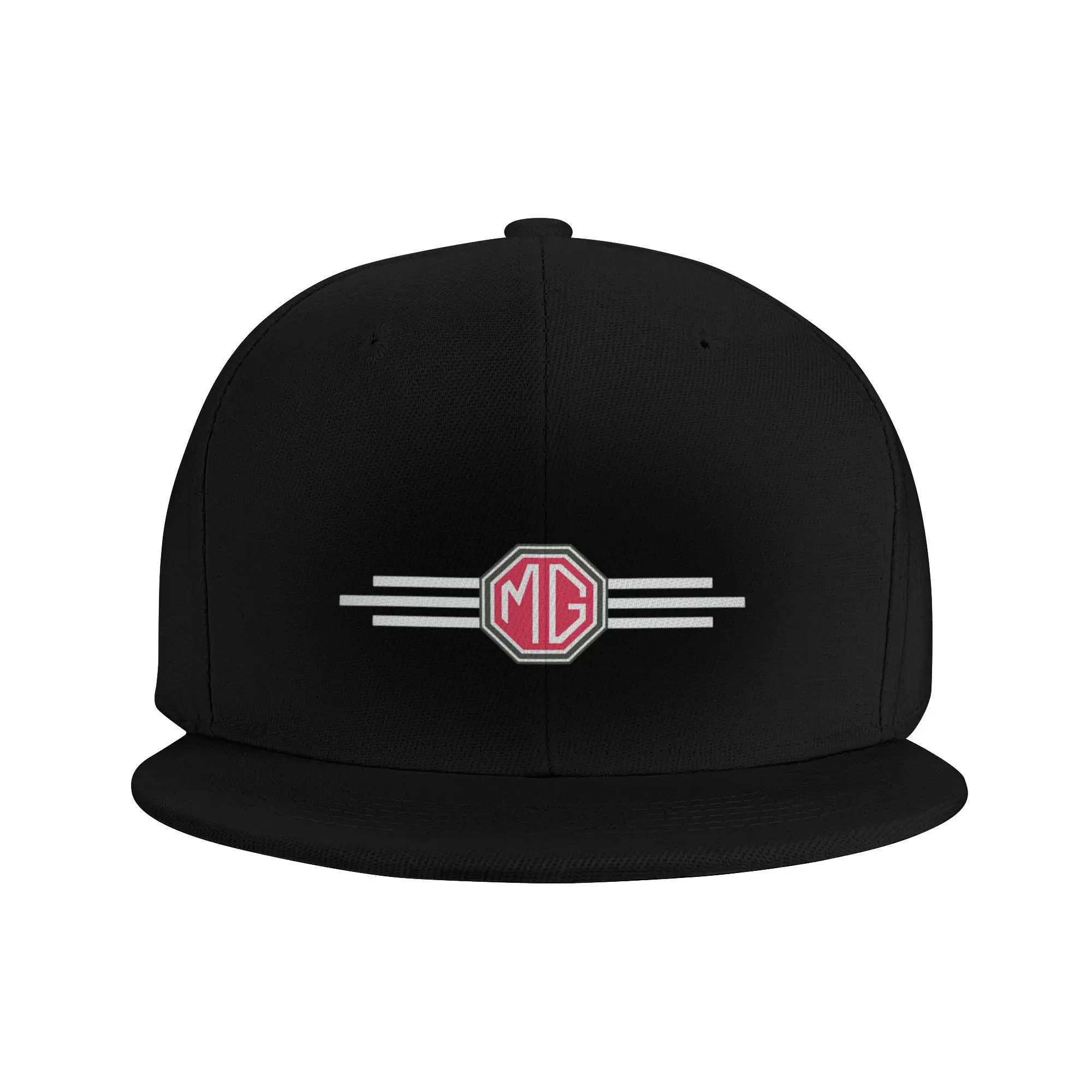 Fashion Classic MG Winged Logo Flat Brim Sun Hat  Hiking Men's Summer Cap