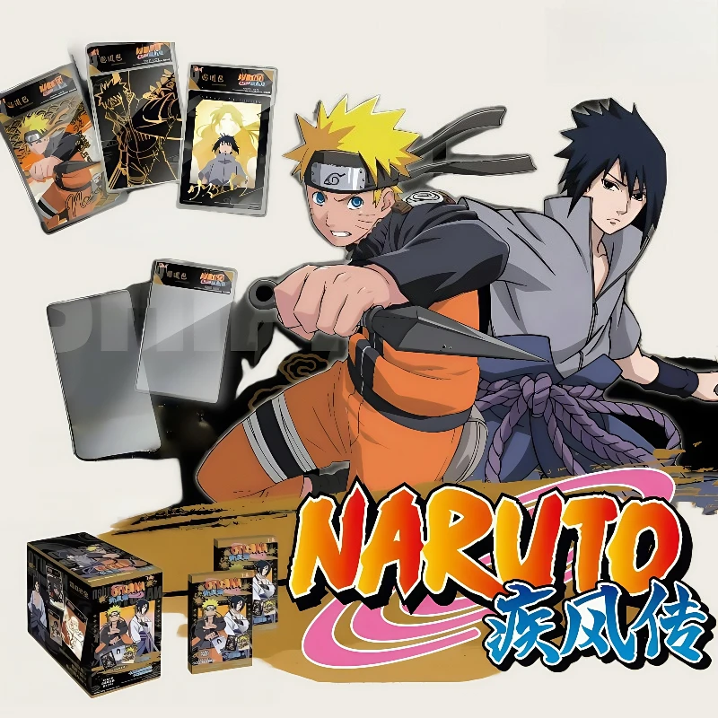 

Аутентичная серия Наруто, аниме-персонаж, карточная игра для энтузиастов, коллекция кирпичей, игрушка, детский праздничный подарок, оригинальная коробка