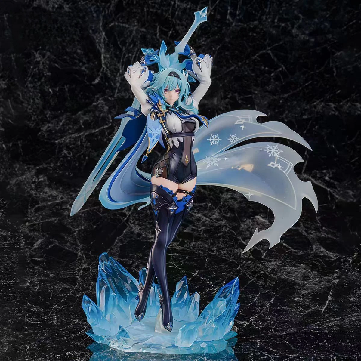 

【Presale】Genshin Impact Cartoon Toy Eula Anime Figurine Statue Figures Game Character Sculpture Action Figurals Model Toy