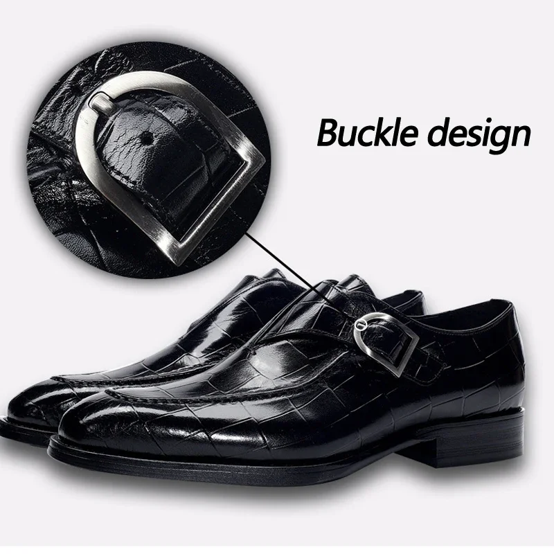 2023 New Design Men's Dress Shoes High-quality Men Leather Shoes Luxury Nobility Men's Formal Shoes Business Male Shoes Size 48