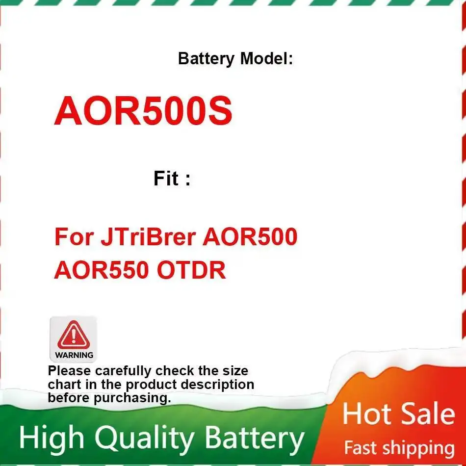 

Быстрая зарядка для Jtribrer AOR500 AOR550 Otdr 3500 мАч, надежное силовое оборудование для тестирования оптоволокна, аккумулятор AOR500S