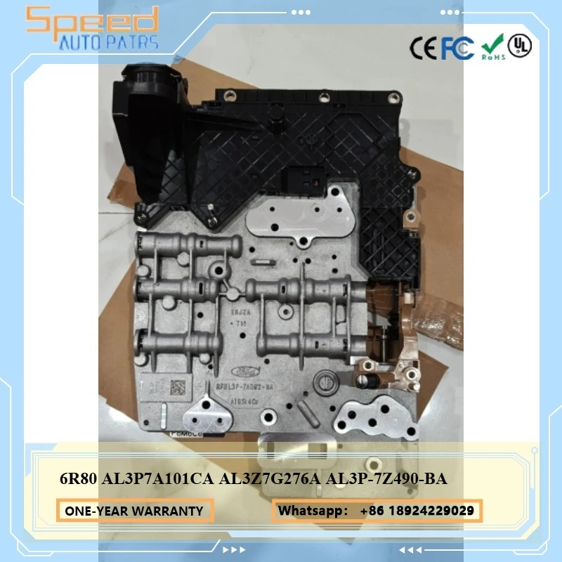

6R80 AL3P7A101CA AL3Z7G276A AL3P-7Z490-BA Transmission Valve Body With Control Module Lead Frame Suit For Ford F150 2011 & UP