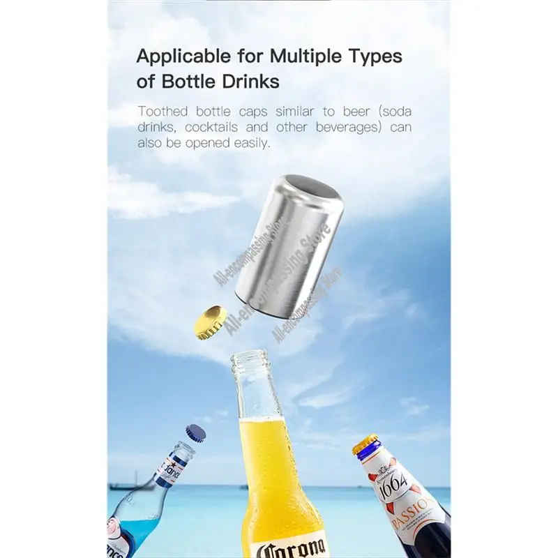 

ABYS-Push Down открывалка для бутылок, автоматическая открывалка для бутылок, идеальный подарок для любителей пива, аксессуары для бара