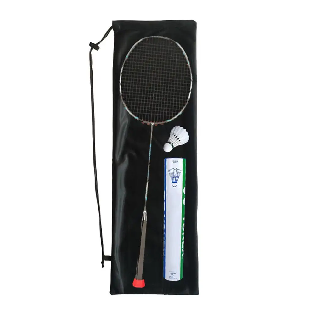 Trekkoord Badminton Racket Opbergtas Waterdicht Hoesje Enkele Schouder Diagonale Rugzak Sporttraining Beschermhoes