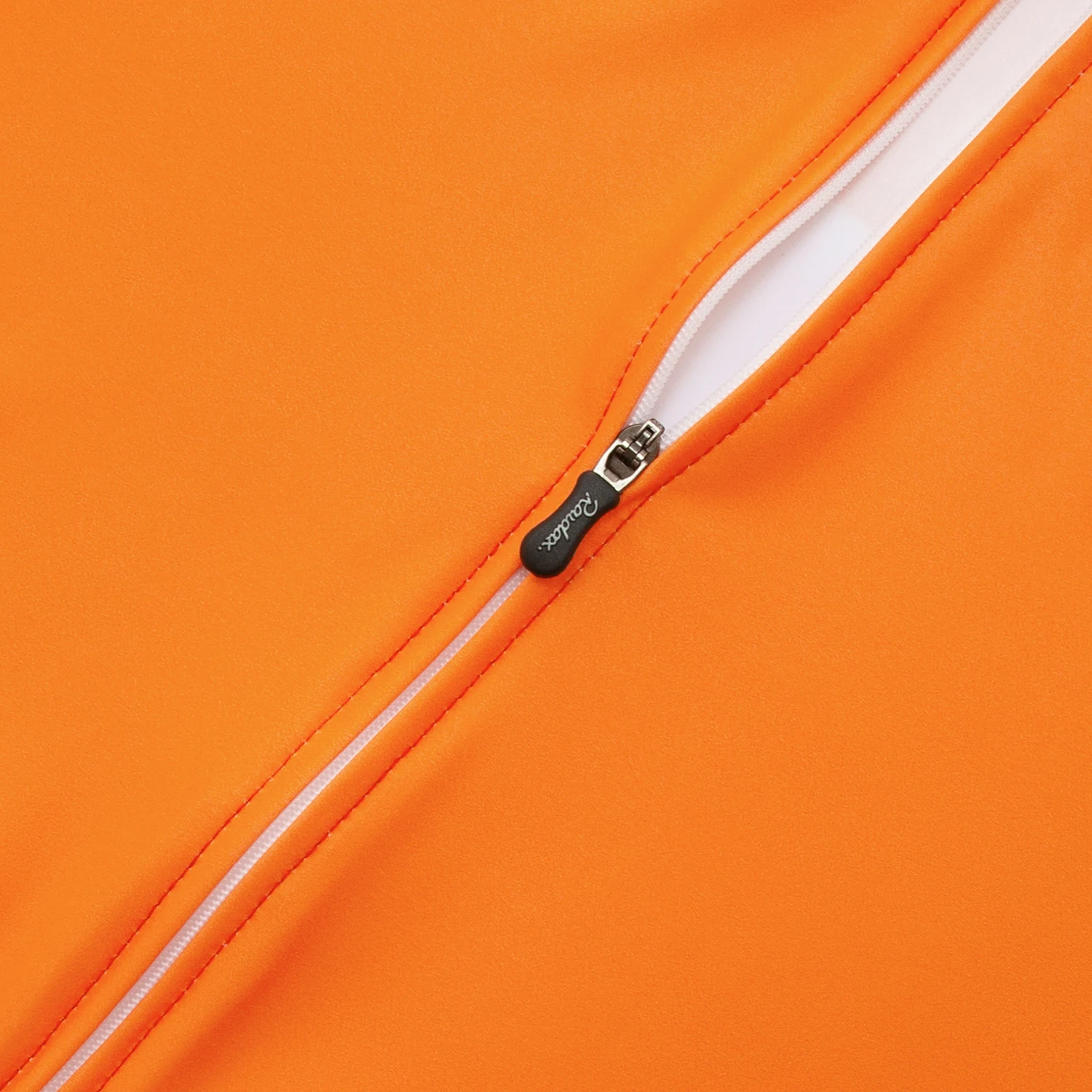 RAUDAX Herren Vibrant Orange Sommer-Radtrikot, schnell trocknend, kurzärmelig, Mountainbike-Reithemd, Outdoor-Fahrradbekleidung – Detail 8