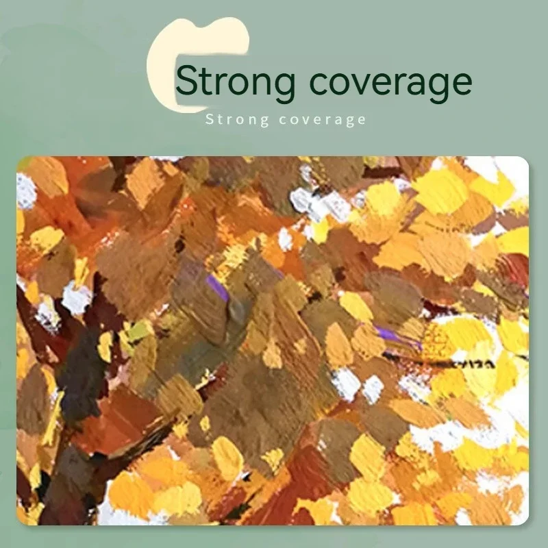 24 لون طلاء الغواش 5 مللي/أنبوب أصباغ مصبوغة للغاية غنية حية للورق المقوى قماش لتقوم بها بنفسك الحرفية الكبار الفنانين الطلاب