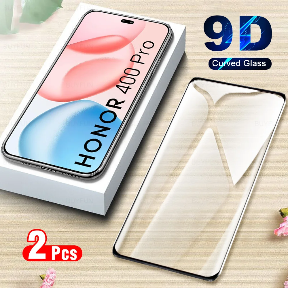 2Pcs 9D Curved Glas…