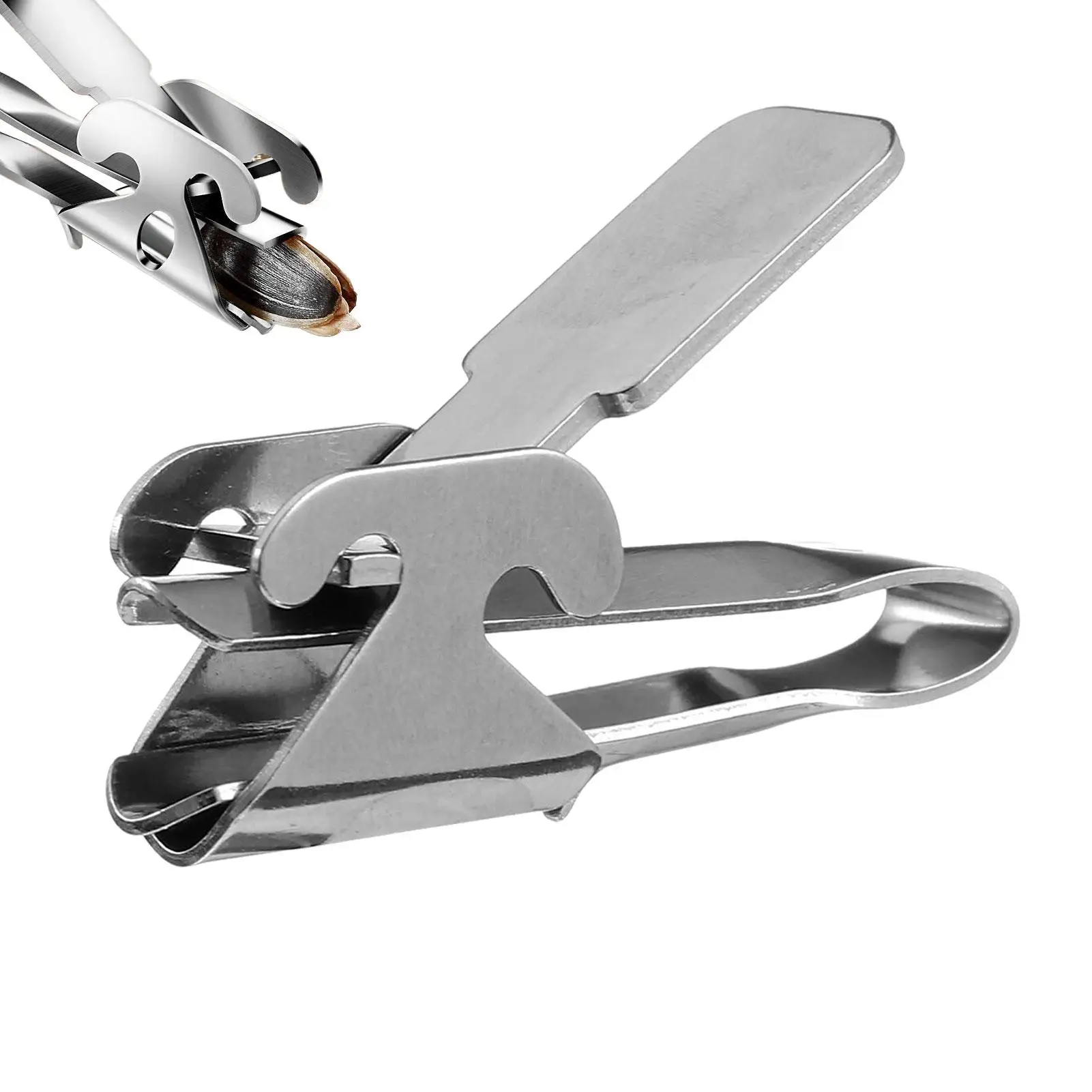 Nut Sheller Sunflower Seed Peeler Pistachios Cracker Wide Design Multifunctional Kitchen Tool For Home Household Kitchen