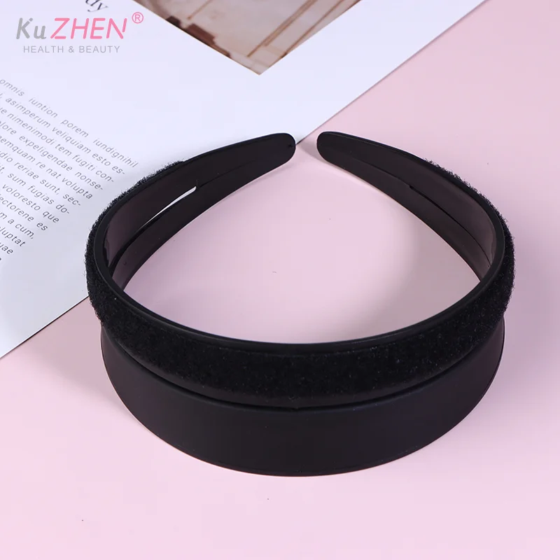 1PC Bump-it Up Headband Black Fluffy Hair Clip Women Hair Bands Hair Accessorie Lady Decorative Hair Clip With Fluffy Appearance