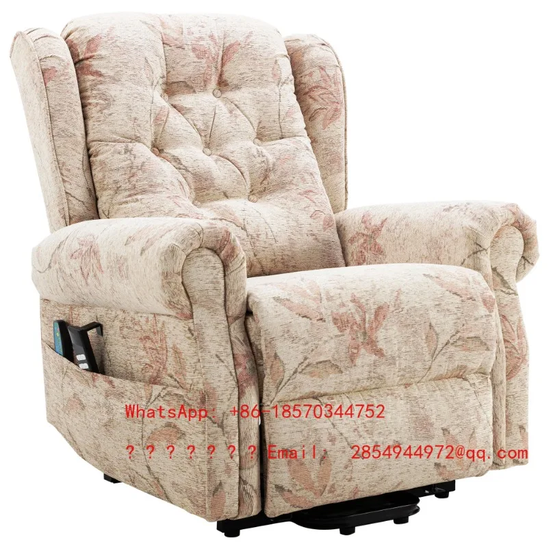 PINGGO Dual Motor Lift Chair Recliner Elderly Heat Massage Infinite Position Lay Flat 300 LBS Capacity Electric Power Sofa