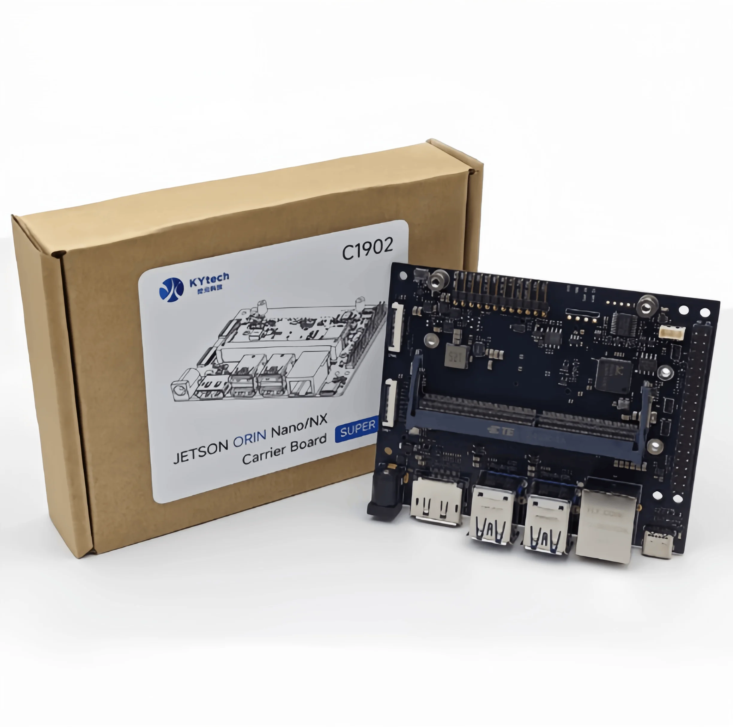 Compatible with NVIDIA Jetson Orin Nano/NX Carrier Boards AI Development Board for Edge Computing