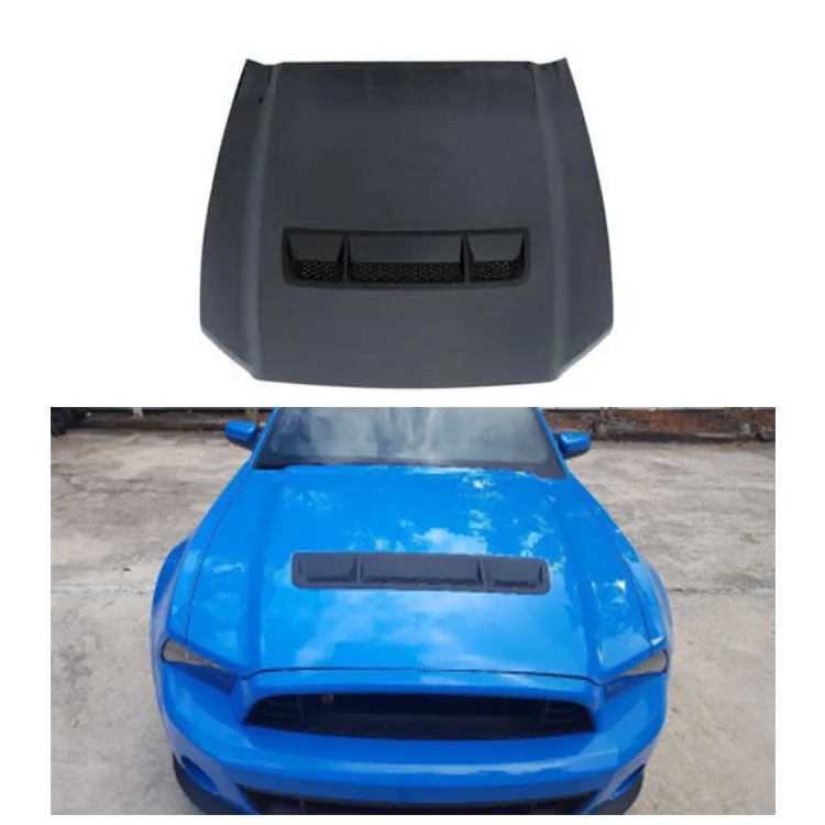 

Car Parts Front Engine Hood Cover GT500 Style Aluminum Hood for Ford Mustang 2013-2014 V6