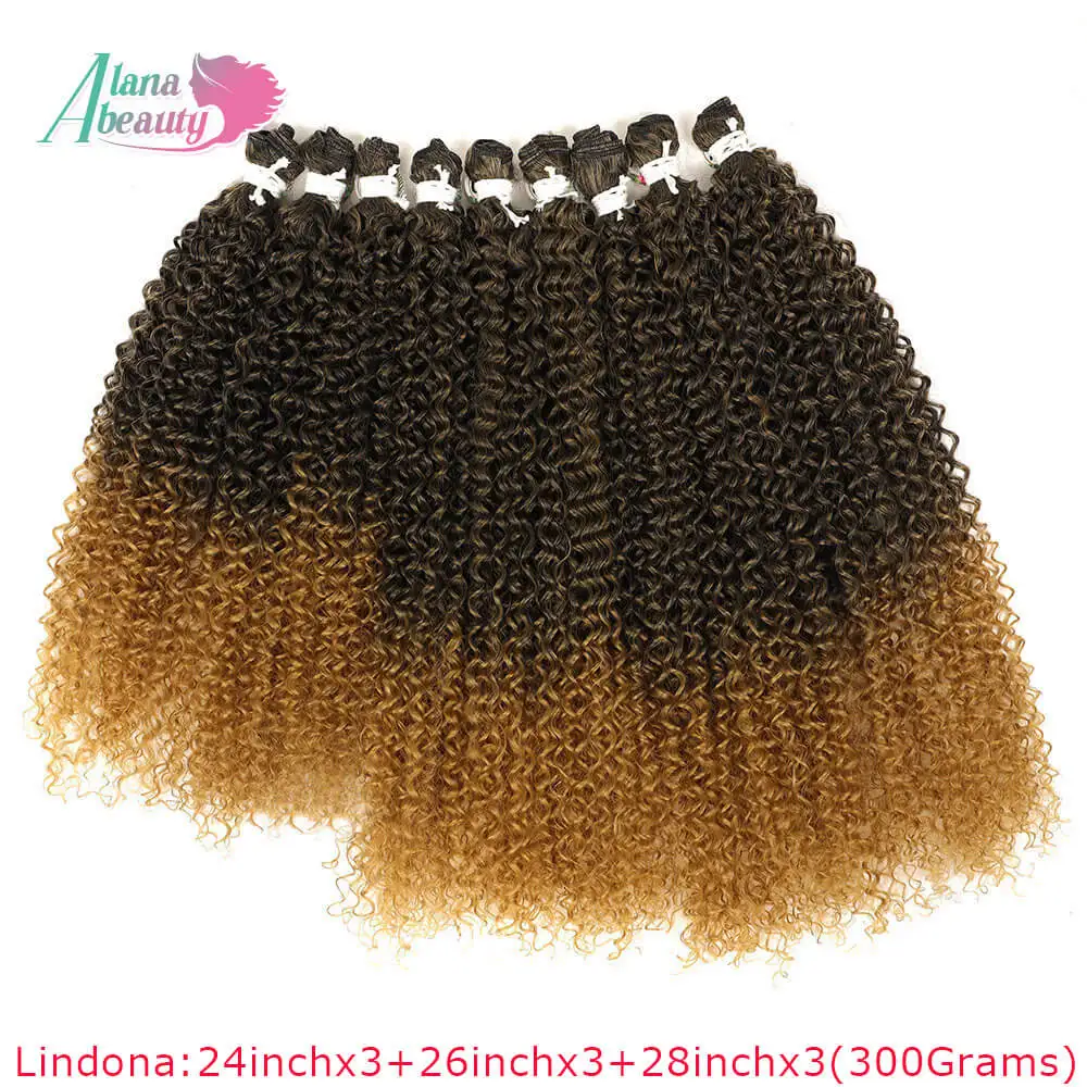 Synthetic Curly Hair Bundles Long Jerry Curly Extensions 9PCS 24''26''28'' Organic Fake Hair For Women Heat Resistant Fiber Wave image 2