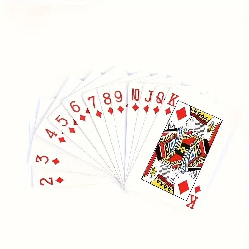 Premium Poker Size Playing Cards with 21 Points, Euchre and Canasta Standard Index - Superior Quality and Durability