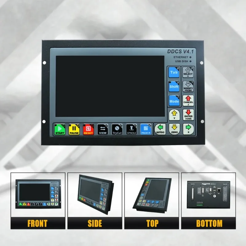 Standalone Motion Controller 3/4 Axis USB CNC Controller Interface Offline Support for Precision Motion Control