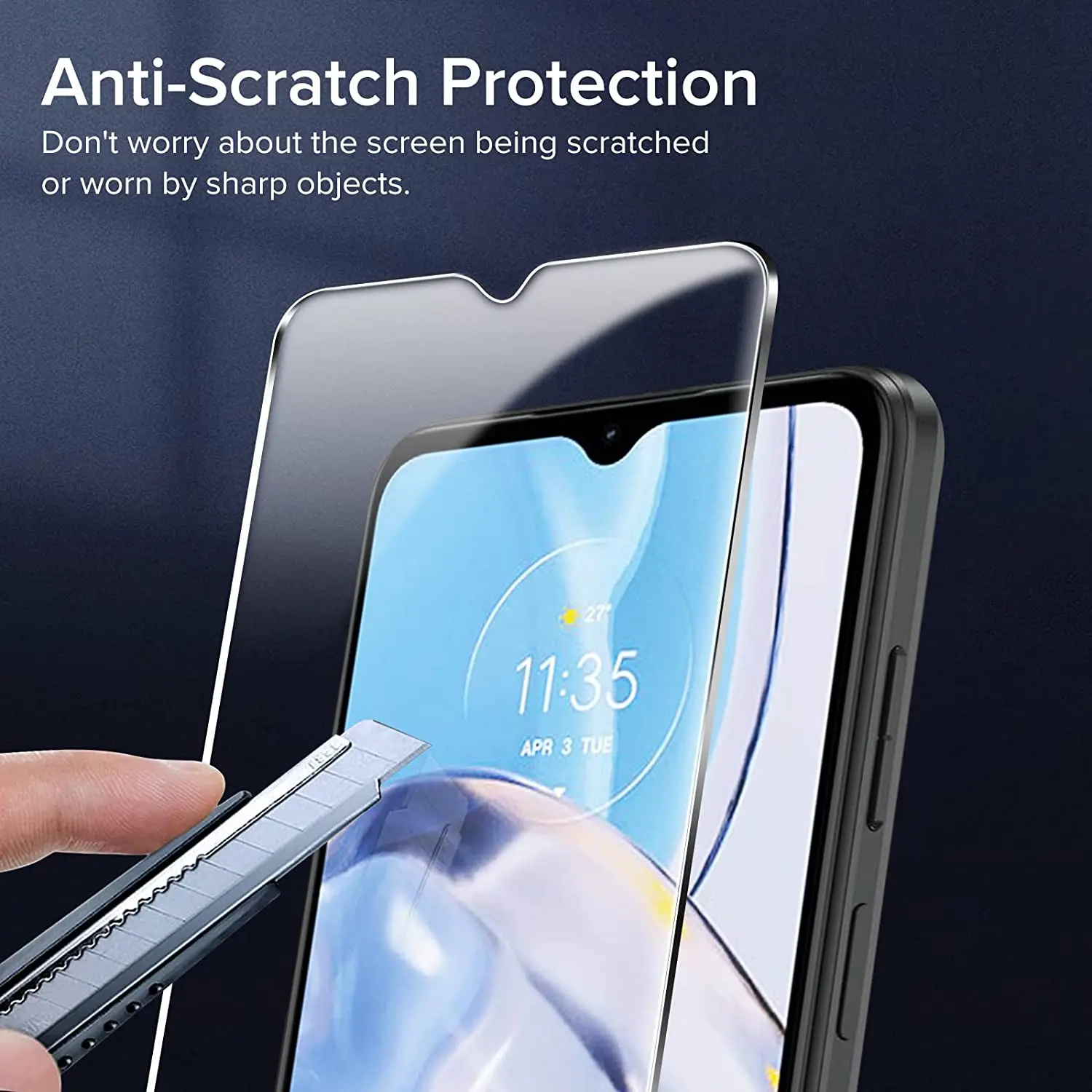 Vidrio Protector de pantalla para Vivo Y35 piezas, película de vidrio templado, 2/4 Y35-5G