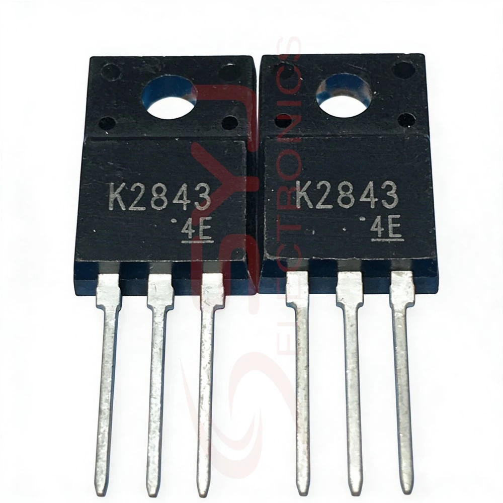 5PCS K2843 K6A65D FQPF4N90CT FGPF50N33BT FGPF4633 CRJF360N70G2 TO-220F