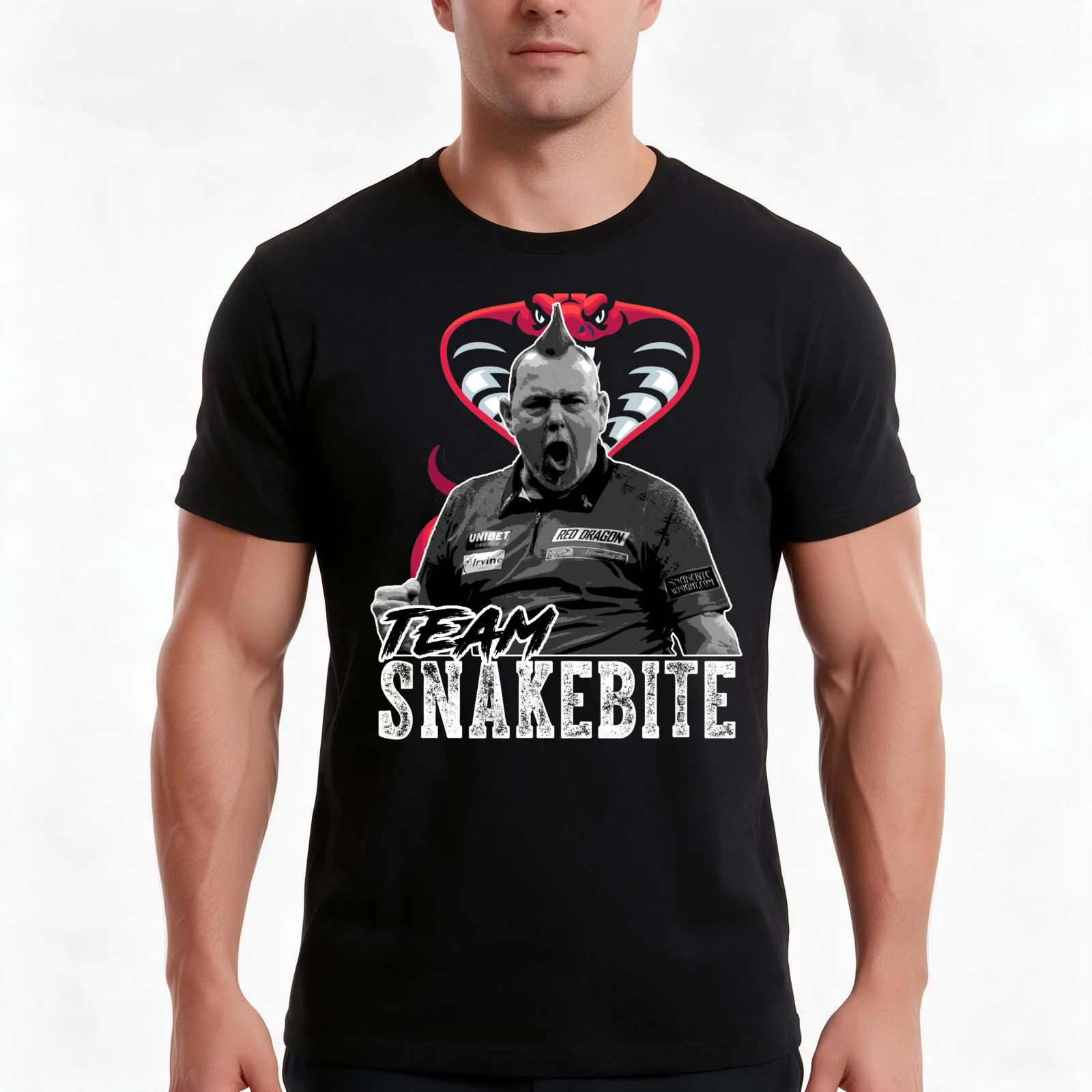 Peter Wright PDC 2022 T-Shirt, Summer Casual Cotton Tee, Oversized Streetwear Tops, Vintage Graphic Print, Unisex Men Women