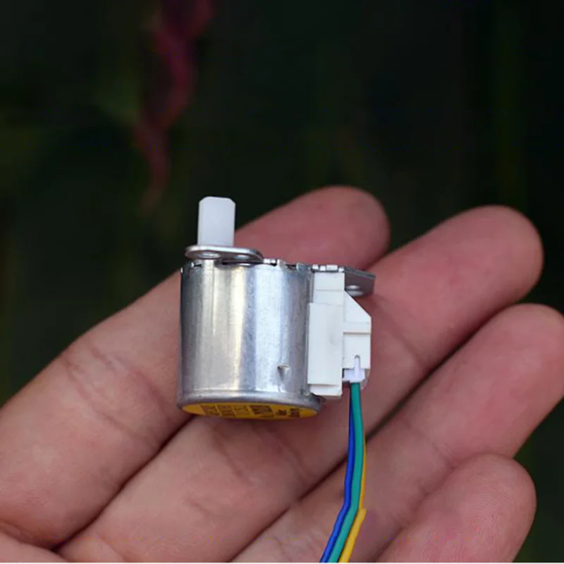 1PCS Micro Geared Stepper Motor 4 Phase 5 Wire Stepper Geared Motor DC12V For Air Conditioner Blade Swing