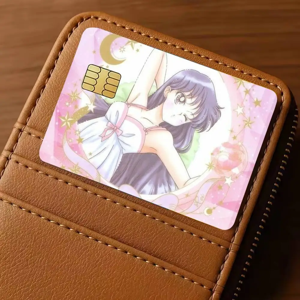 CUTE R-Rei Hino Sailor Mars Sticker Film Tape Skin for Credit Card Debit Card Waterproof