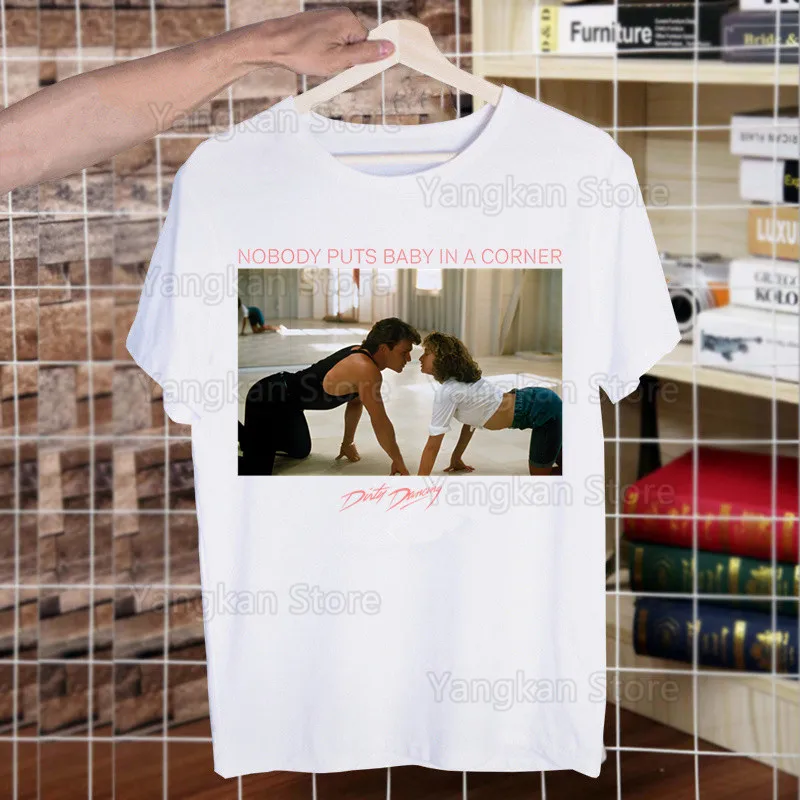 Dirty Dancing T Shirt Men Shirts Quality Summer Top Tshirts Short Sleeves Tees T-Shirt