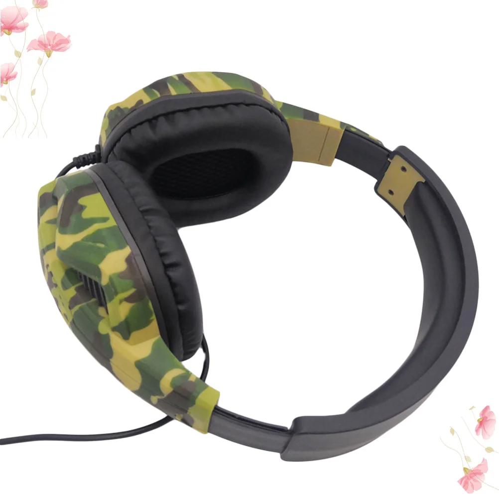 

Camouflage Headset Green High-Performance Subwoofer Gaming Headphone Omnidirectional Microphone For Computer Mobile Phone