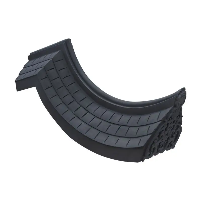 Horse head wall resin tile accessories wall tile eaves door decorative tiles