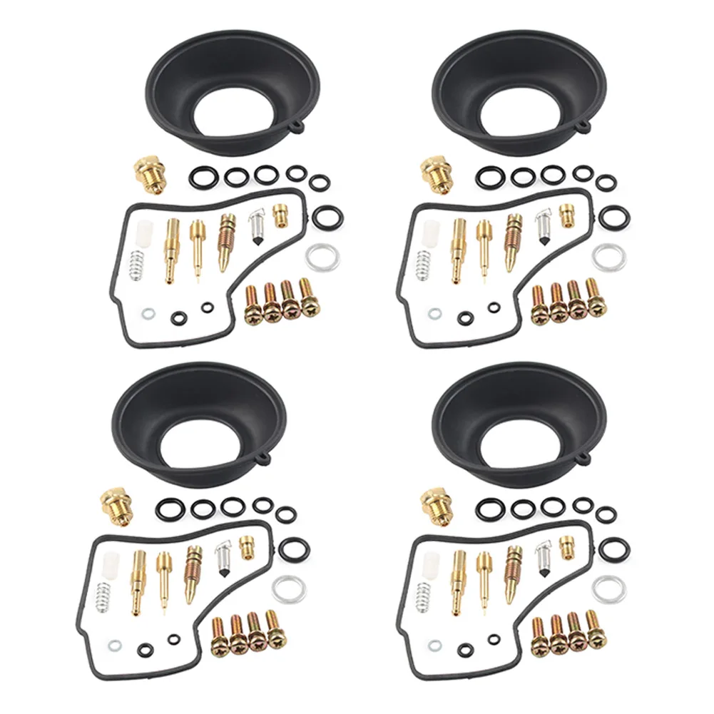 4 Sets Motorcycle Carburetor Repair Kit For Honda VF500F INTERCEPTOR 1984-1986 VF 500 F Carb Float