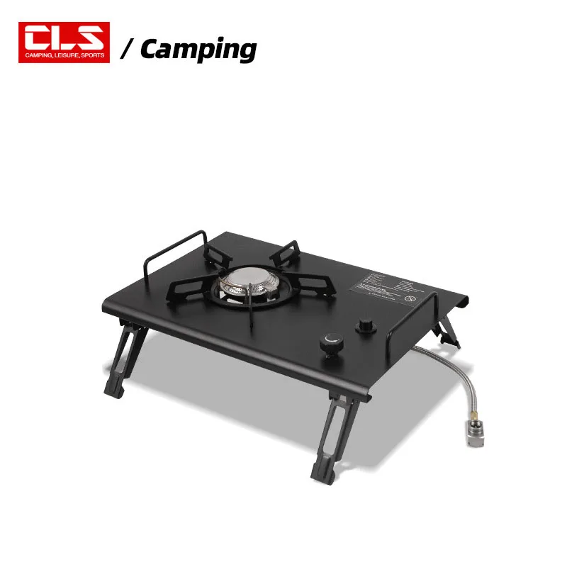 Outdoor Folding Gas Stove Camping Tabletop Stove Cooker Portable Folding Gas Stove Camping Car Small Gas Stove