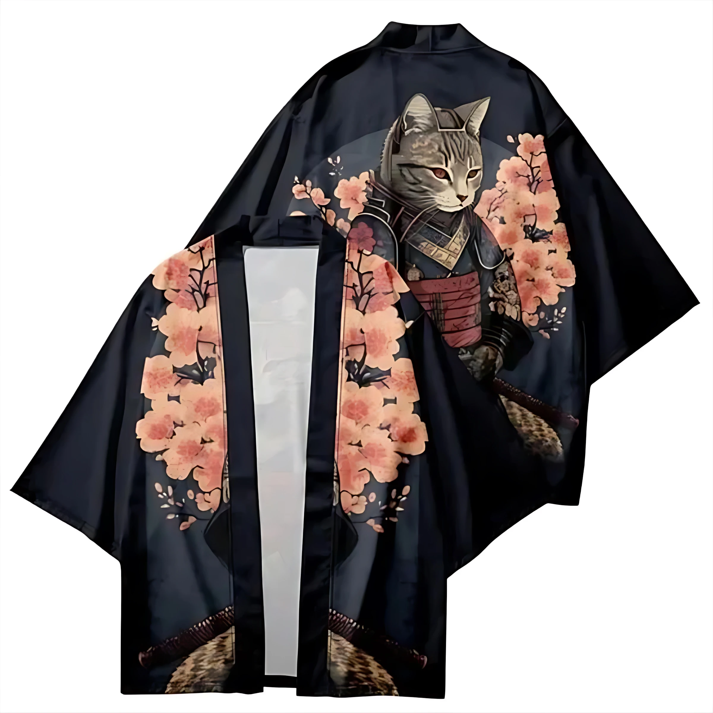 2026 Summer Men's Kimono 3D Printed Design Breathable Lightweight Casual Fashion Outdoor Street Men's Clothing