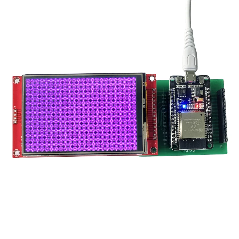 Imagem -05 - Módulo de Exibição Lcd Tft Spi com ou sem Toque Tela Esp32 320 Rgbx480 Ili9488 35