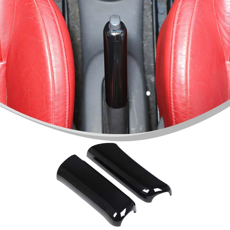 

Для Fiat 500 2007-2025 + ABS углеродное волокно автомобильный комплект защиты рычага ручного тормоза декоративная наклейка автомобильные аксессуары